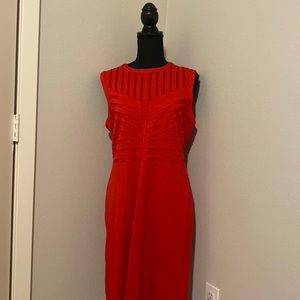 ESCADA Red A-Line Dress
